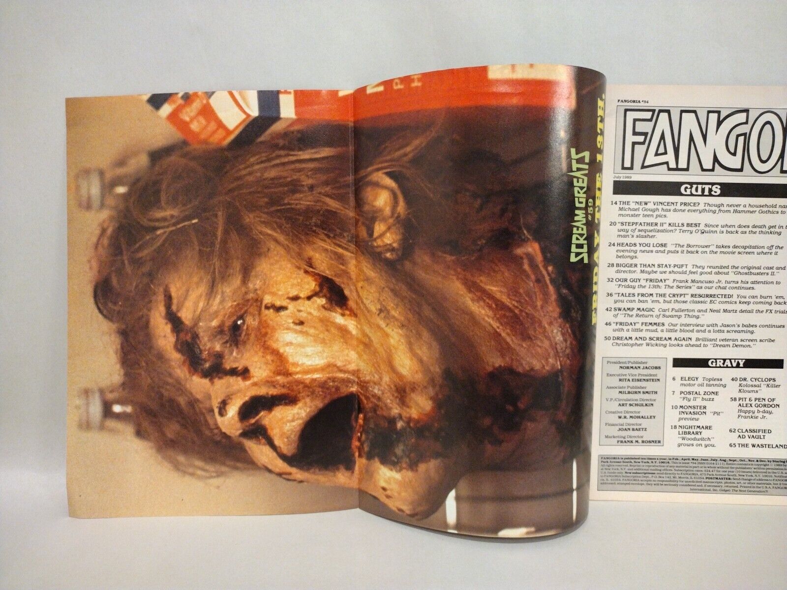 Fangoria Magazine #84 (1989) Borrower Tales From The Crypt Women Of Friday 13th