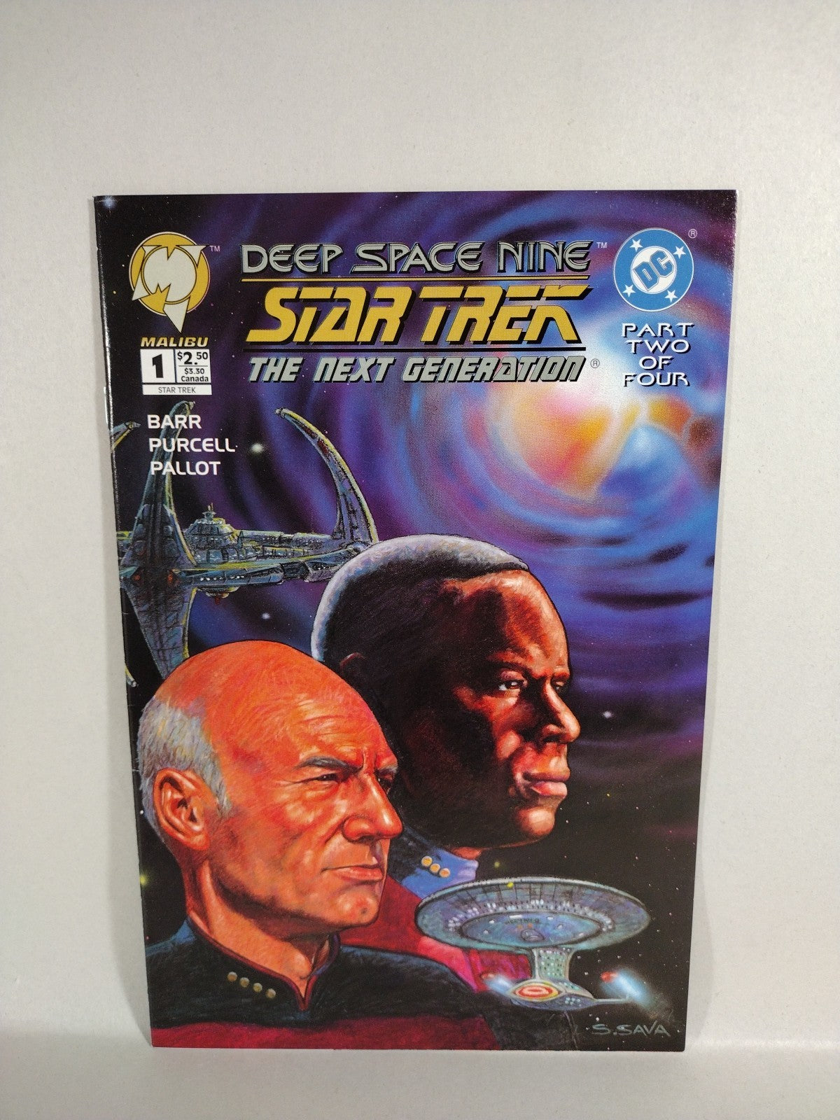Deep Space Nine Star Trek Next Generation (1994) Complete DC Malibu Comic #1-4