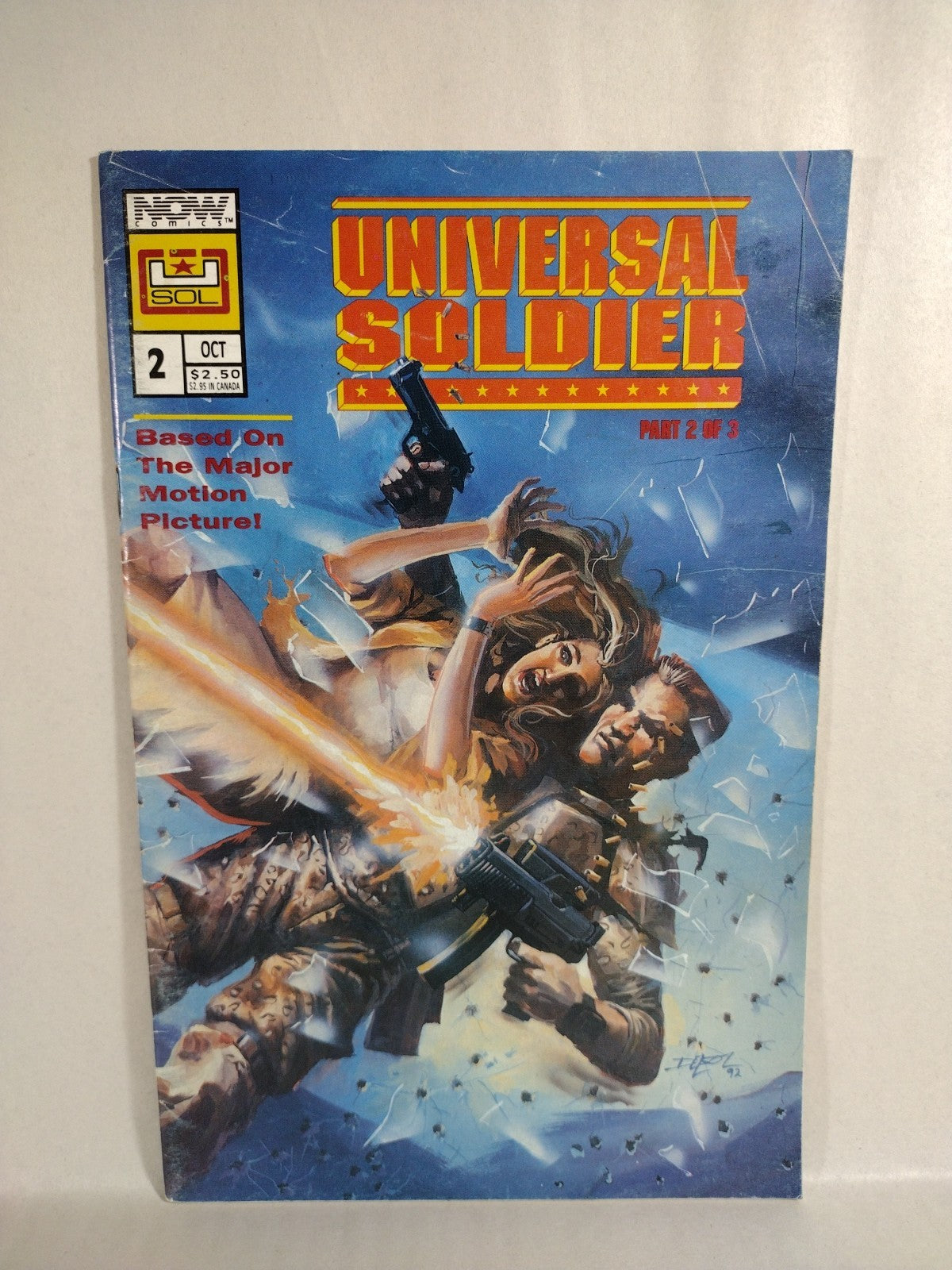 Universal Soldier (1992) Now & Fleetway Comic Set #1 2 3 Max Brewster 1 2 GD-NM