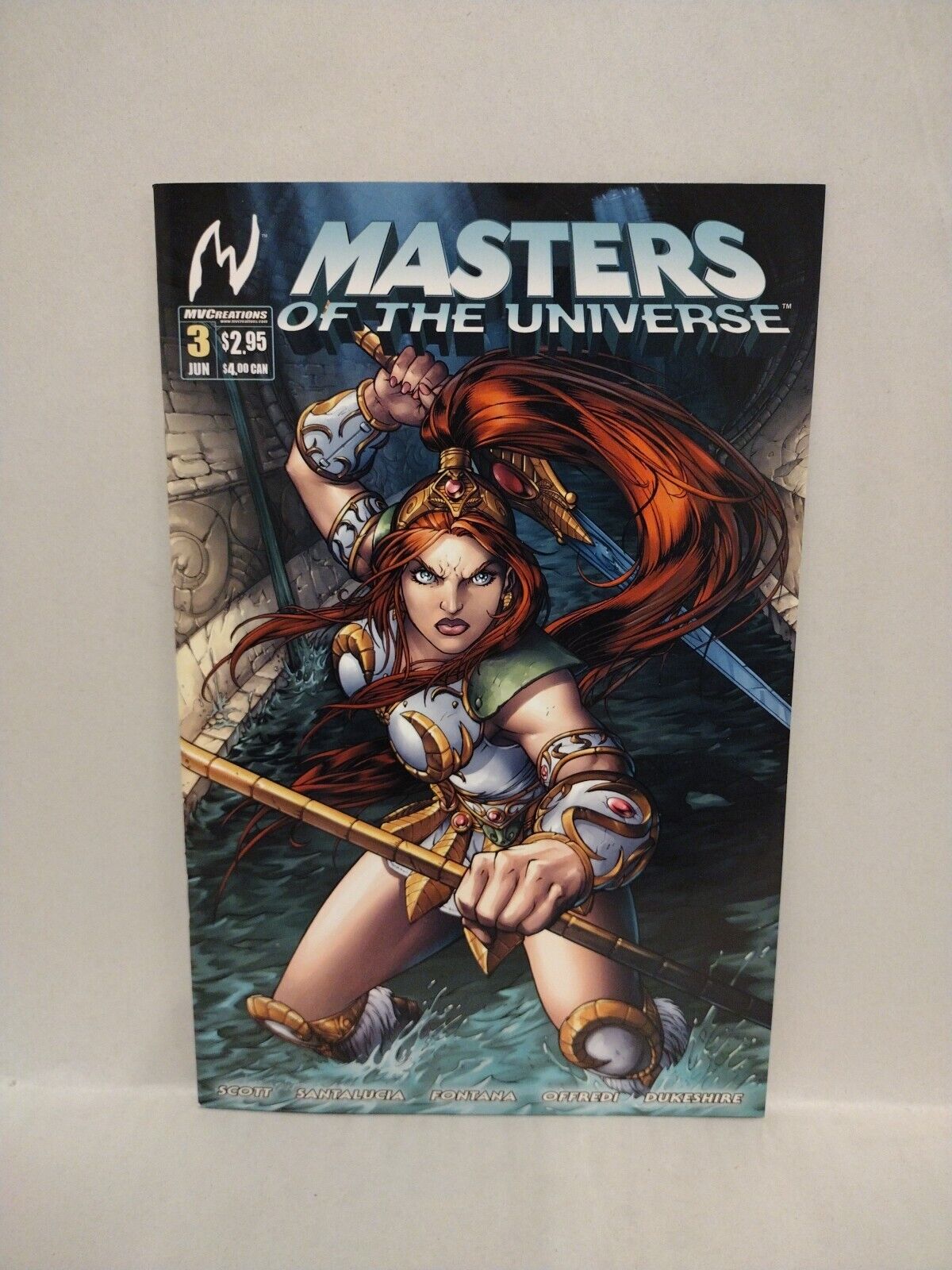 Masters of the Universe (2004) MVCreations Comic Set #2 3 Prince Adam Teela