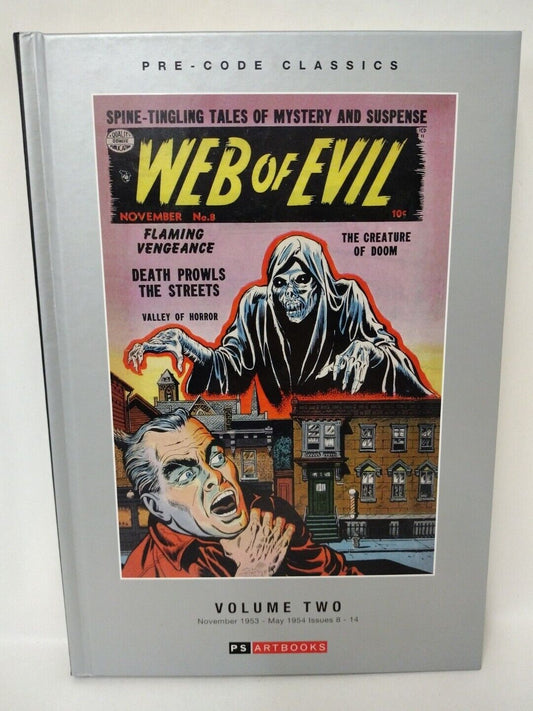 Web Of Evil Vol 2 Hardcover Issues 8-14 Pre Code Classic( Brand New)