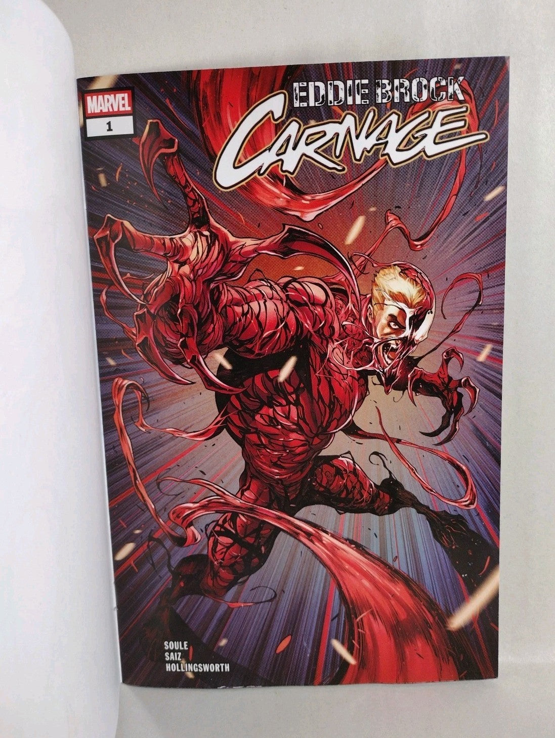 Eddie Brock Carnage #1 (2025) Marvel Sketch Cover Variant W Original JAG Art