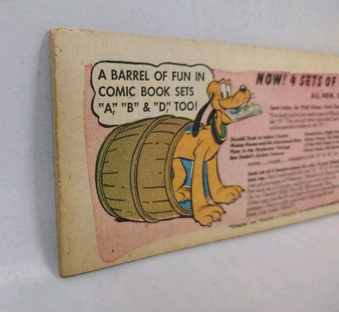 Goofy Big Game Hunter #C-7 (1951) Disney General Mills Mini Comic