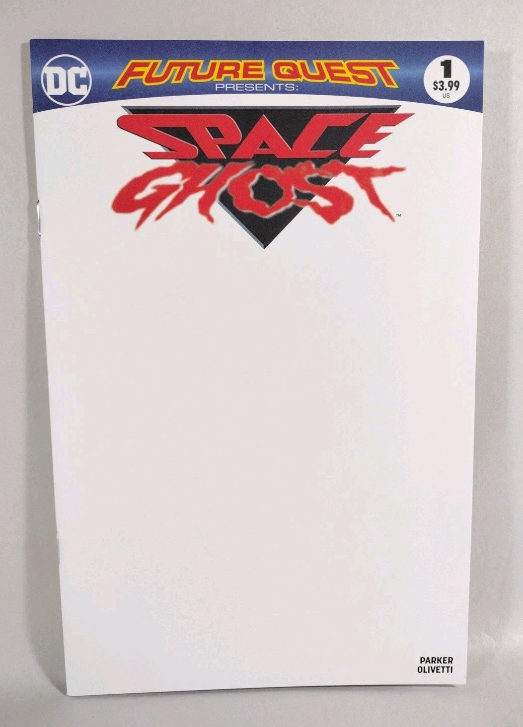 Future Quest Space Ghost #1 (2017) DC Comic Blank Sketch Cover Variant New NM