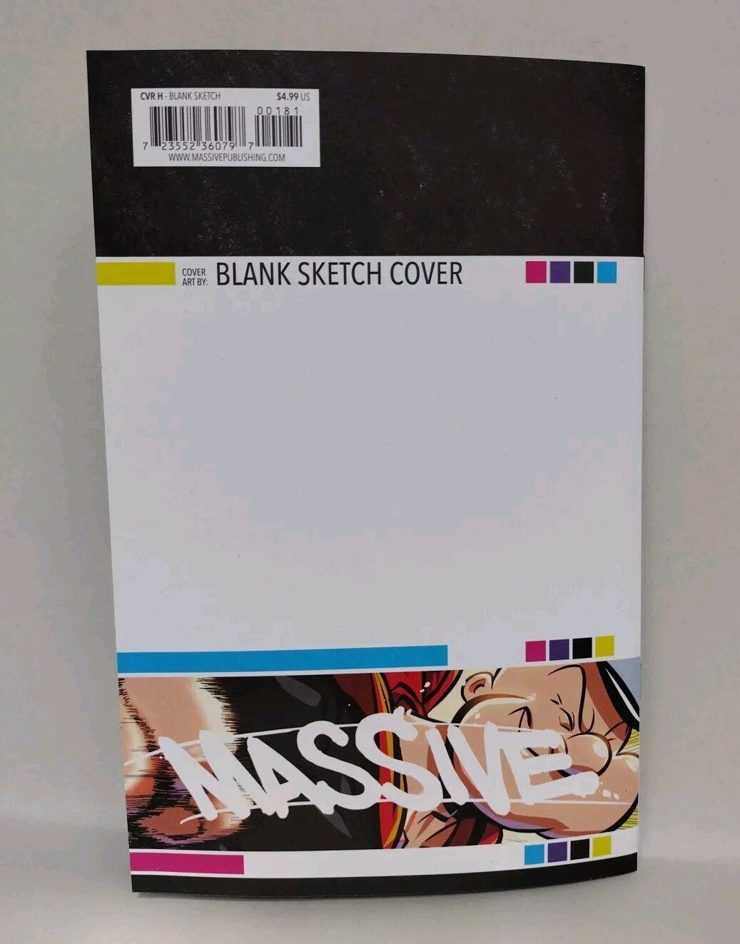 Popeye Eye Lie #1 (2024) Massive Sketch Variant Comic W Original Art