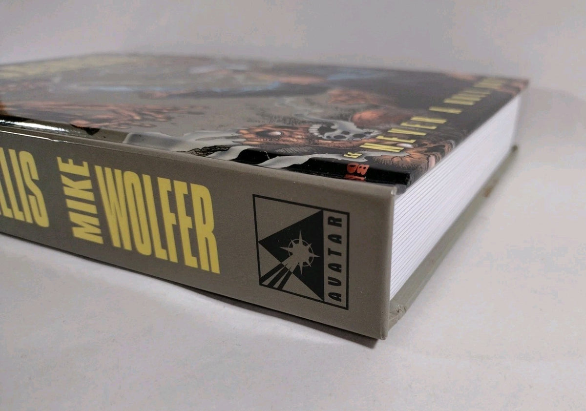 Gravel: Never A Dull Day (2008) Avatar Press HC Signed Edition Warren Ellis