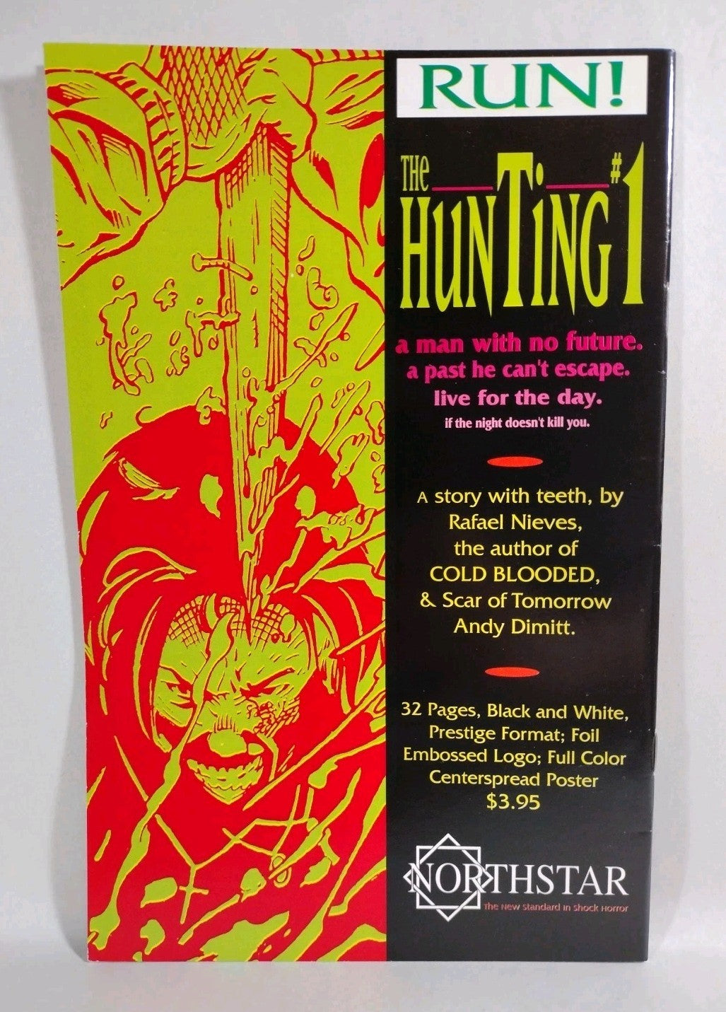 Slash #5 (1991) Arpad Northstar Horror Comic Adam McDaniel Cover Art Last issue