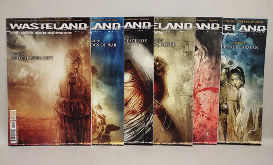 Wasteland (2008) Oni Comic Set #20 21 22 23 24 25 Anthony Johnston Reader Lot