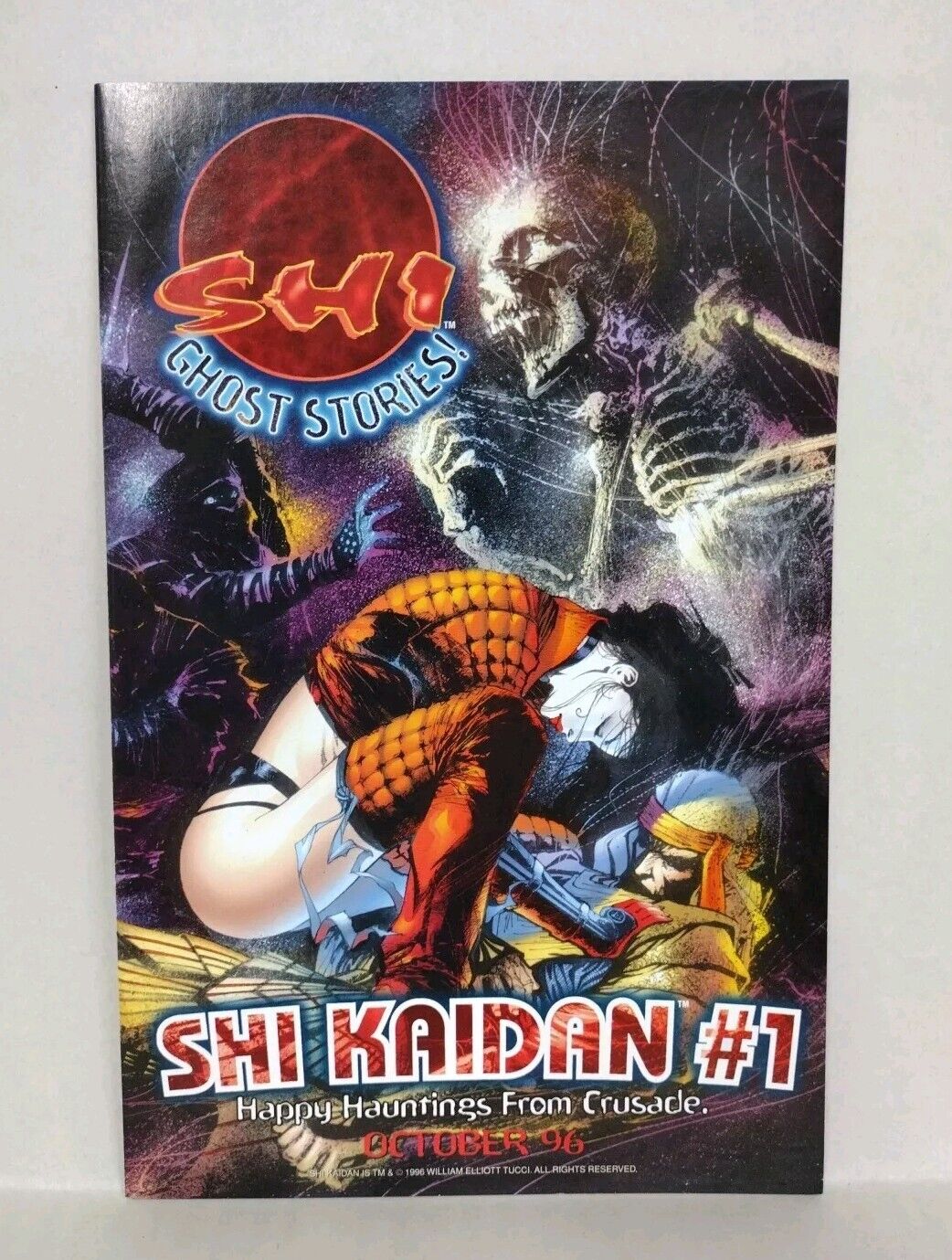 Manga Shi: Shiseiji #1 (1996) Crusade Comic Banzai Variant Edition VF