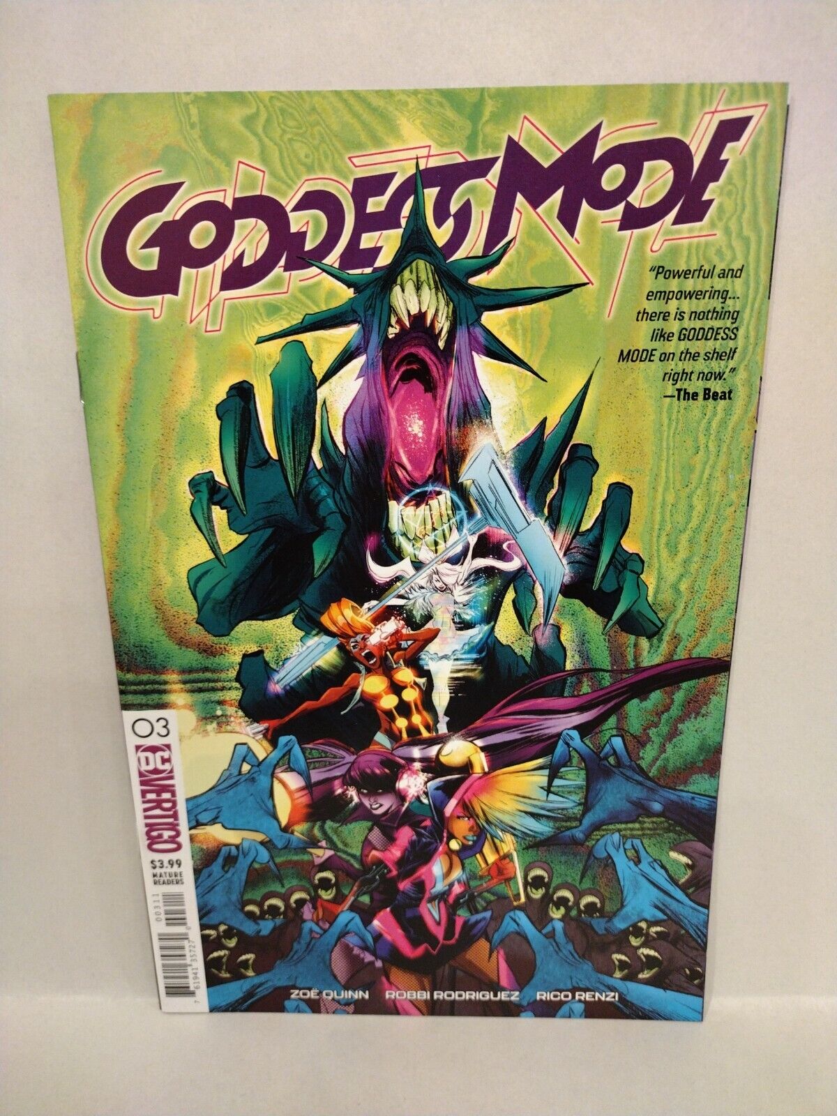 Goddess Mode (2019) Complete Vertigo Comic Lot Set 1 2 3 4 5 6 Quinn Rodriguez