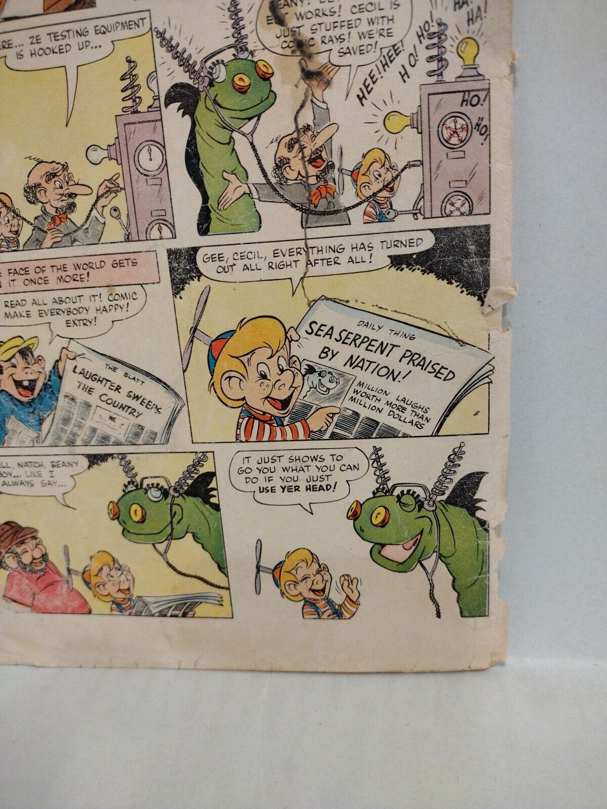 Beany And Cecil #570 (1954) Dell Comic Golden Age Bob Clampett Cartoon