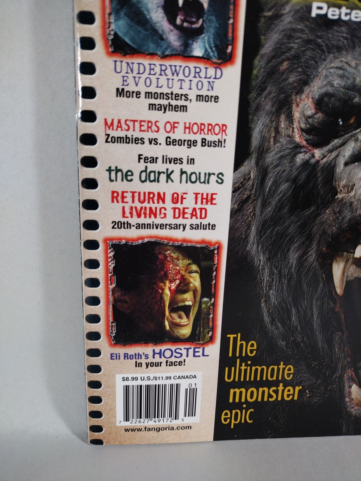 FANGORIA Magazine #249 (2006) King Kong Return Of The Living Dead Hostel VF