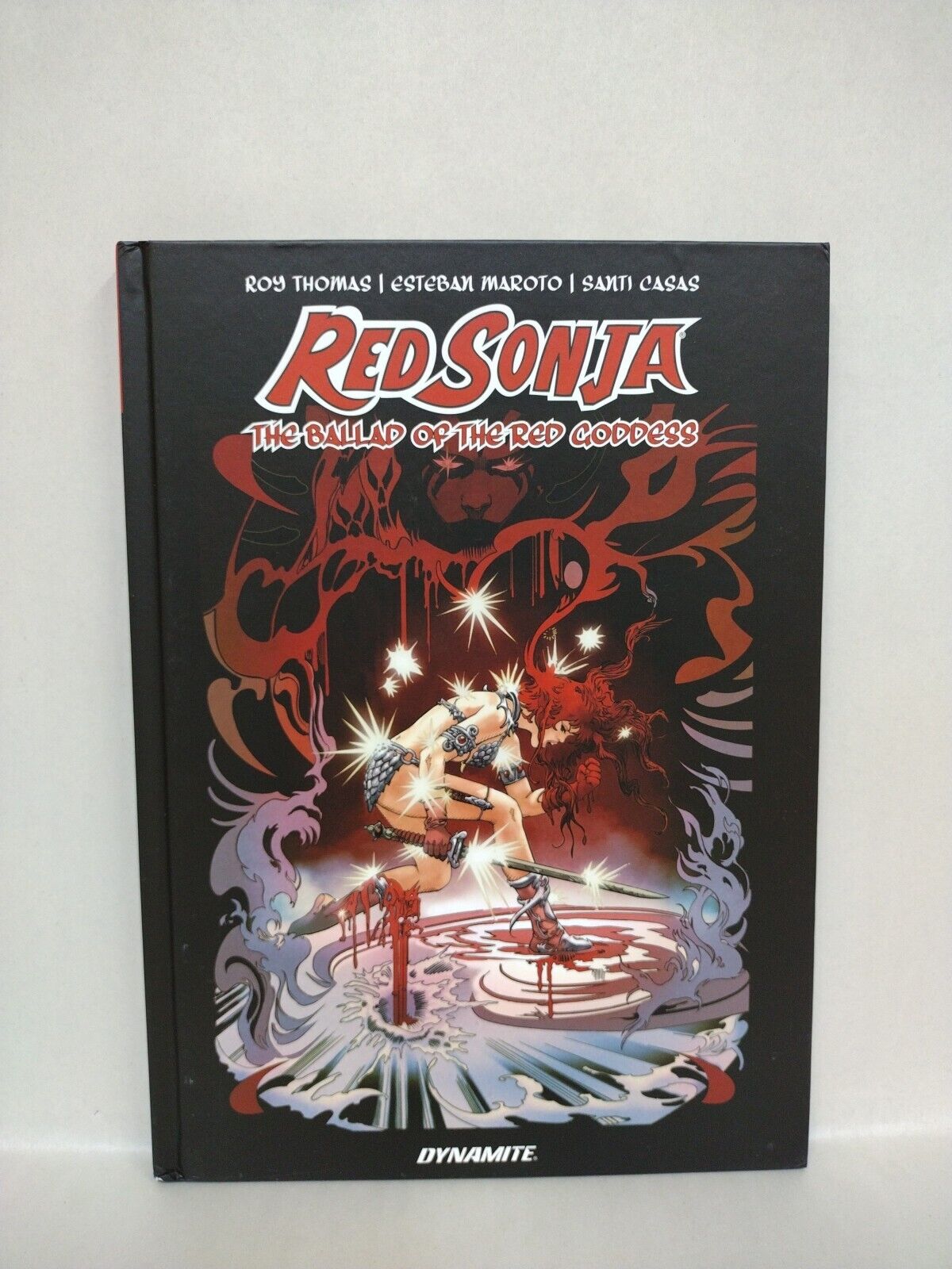 RED SONJA Ballad Of The Red Goddess 2nd Print Estabna Maroto Unread Oversized HC