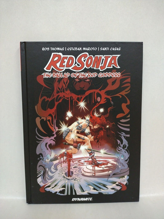 RED SONJA Ballad Of The Red Goddess 2nd Print Estabna Maroto Unread Oversized HC