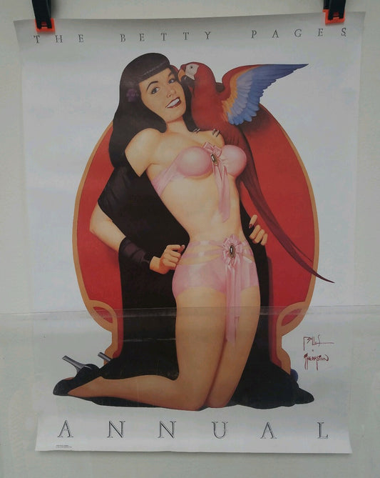 The Betty Pages Annual 1991 Poster Greg Theakston Pure Imagination