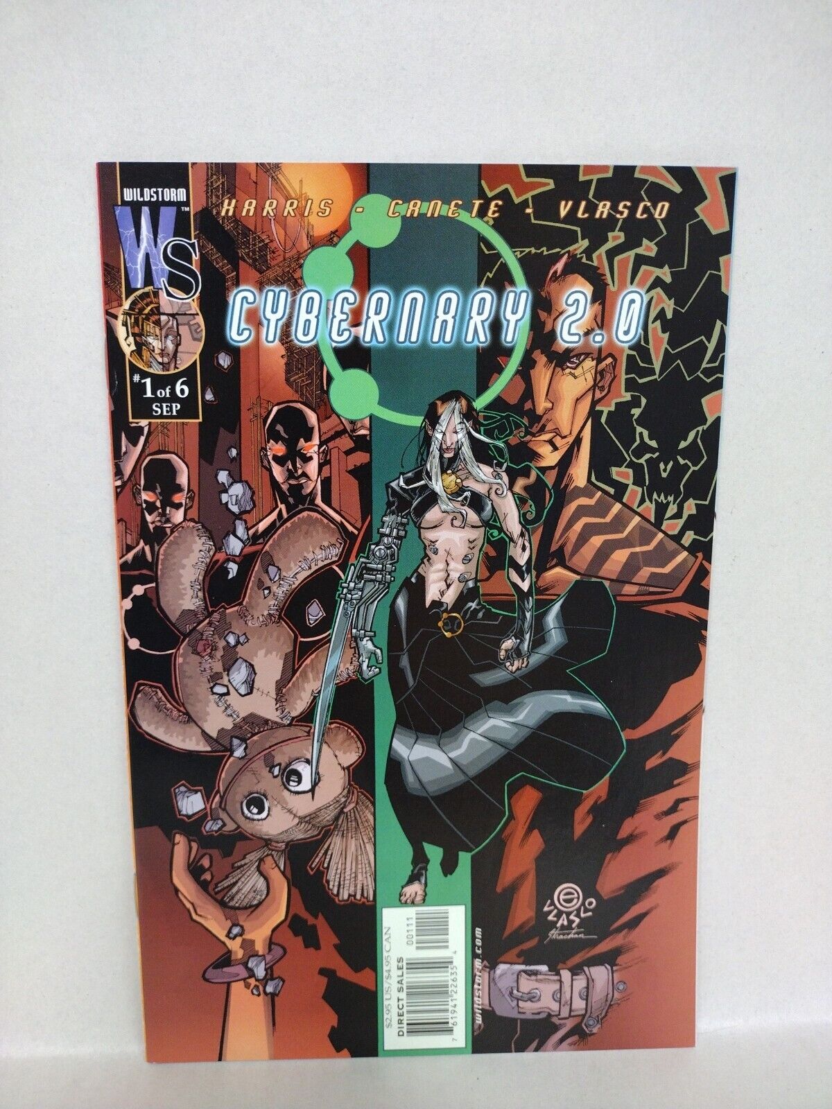 Cybernary 2.0 (1995) Complete Wildstorm Comic Lot Set #1 2 3 4 5 6 Eric Canete