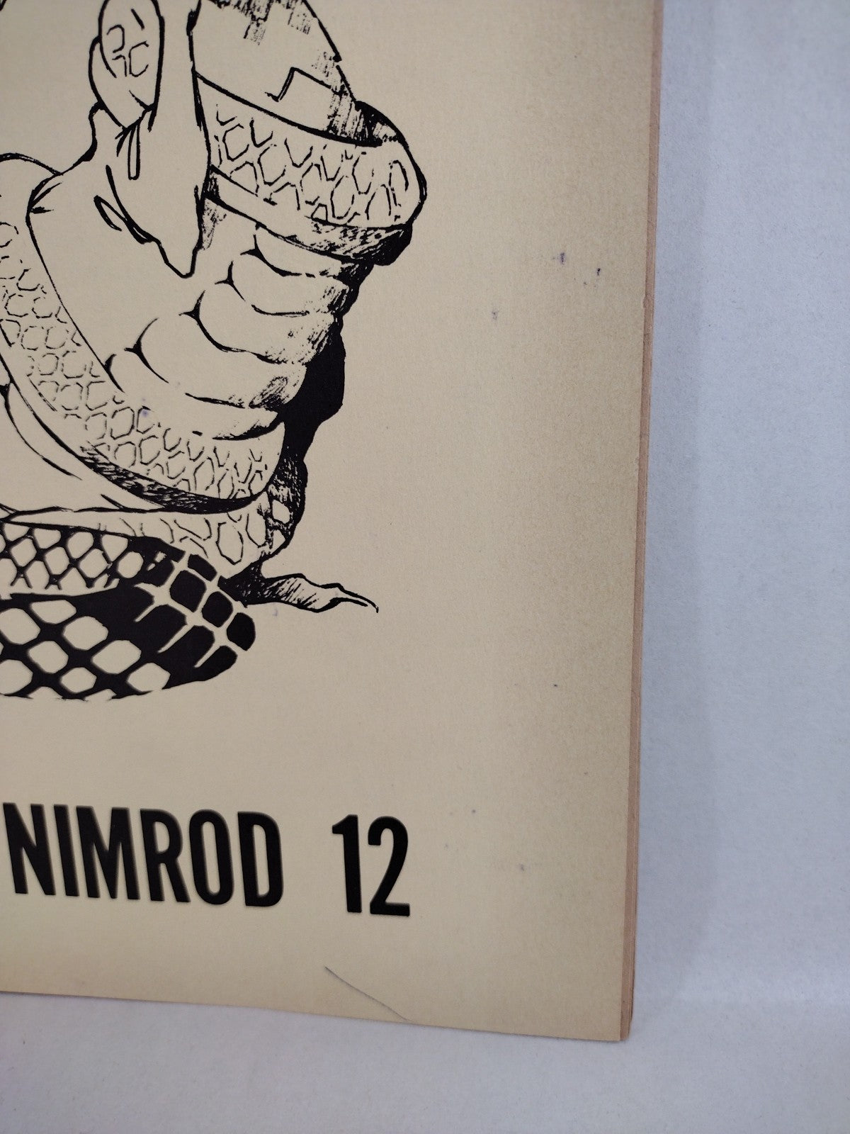 Nimrod #12 (1969) Blackjack Press California Fanzine DEA Lynn Pederson Cover Art