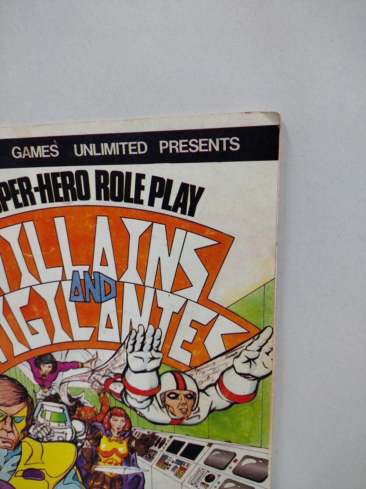 Villains and Vigilantes #1 (1979) Complete RPG Fantasy Games Unlimited Herman