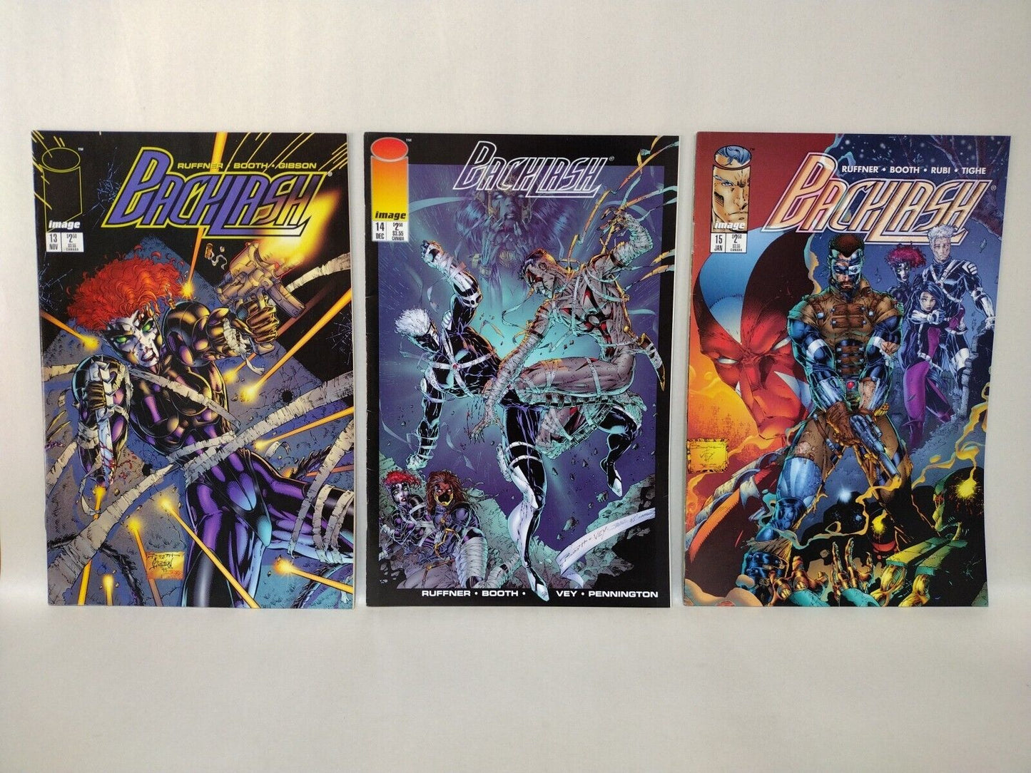 Backlash Image 16 Comic Lot Set #1a 1b 4 5 6 7 9 10 12 13 14 15 16 17 26 29