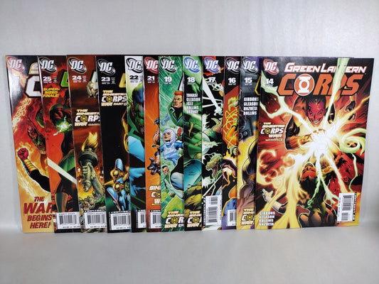 Green Lantern Sinestro Corps War (2007) Complete DC Comic Pt 1-11 + Epilogue 