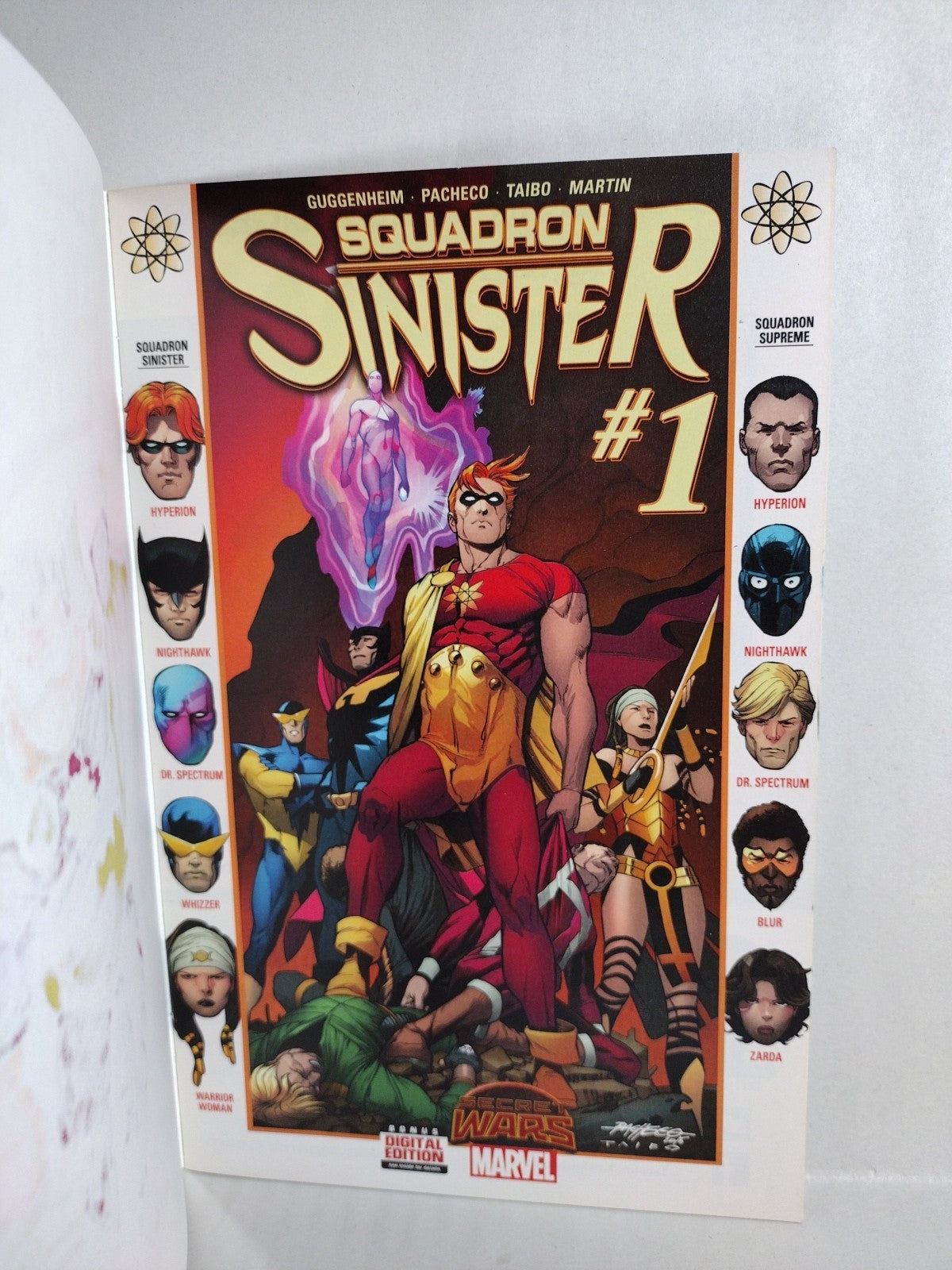Squadron Sinister 1 Marvel 2015 Sketch Cover Variant Comic W Original DCastr Art