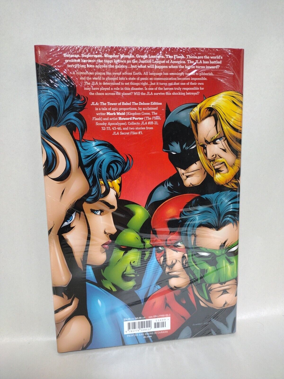 JLA Tower Of Babel Deluxe Edition DC HC New Sealed