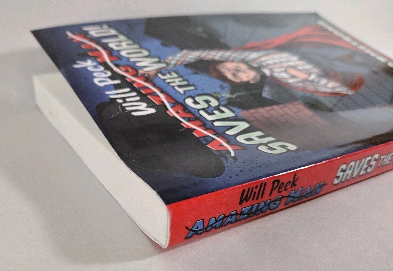 Will Peck Saves The World (2017) Wheeler St SC W Original Sketch By Dave Castr