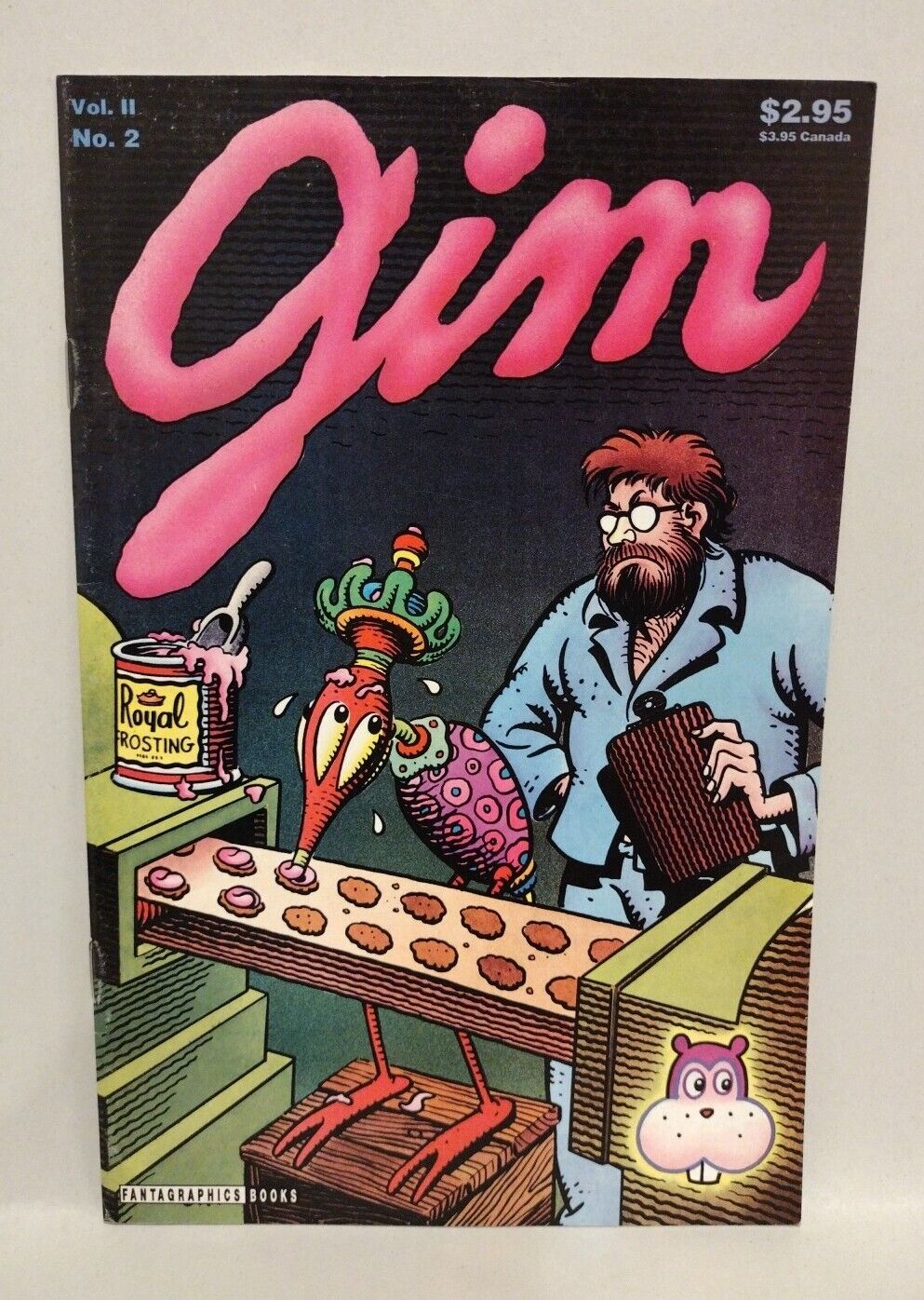 JIM Vol 2 (1994) Fantagraphics Comic Lot Set #2 3 4 Jim Woodring Frank