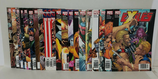 Exiles (2005) Marvel Comic Lot Of 21 #59-71, 73-76, 85-88 House of M