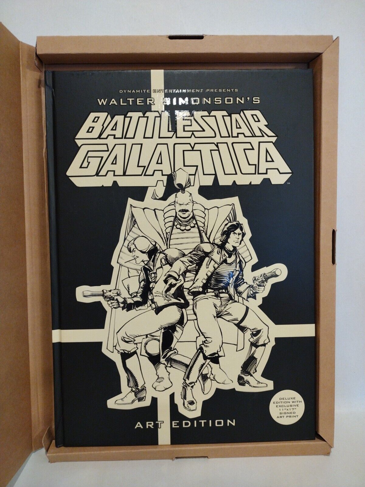 BATTLESTAR GALACTICA Art Edition Walter Simonson Signed Variant 2018 HC New