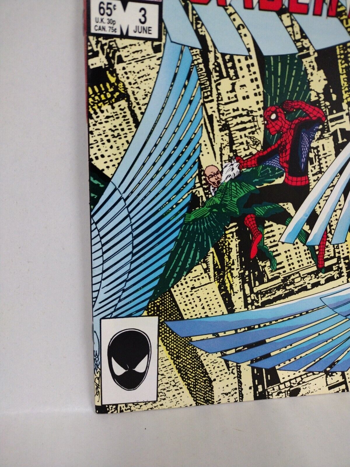 Web of Spider-Man #3 (1985) Marvel Comic Vulture Appearance VF-NM