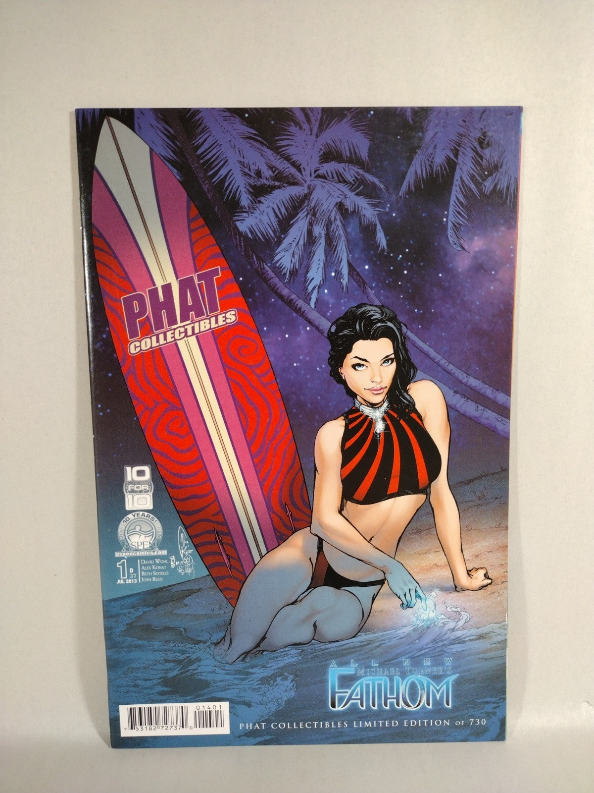 Fathom Vol 5 (2013) Aspen Comic #1 Phat Collectibles D #1 Special Res #2b VF-NM