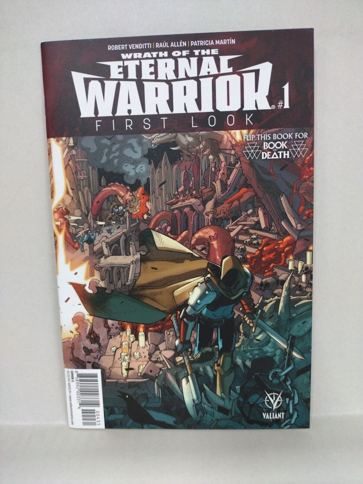 Book Of Death (2015) Complete Valiant Comic Set #1-4 + Fall Of X-O Bloodshot+