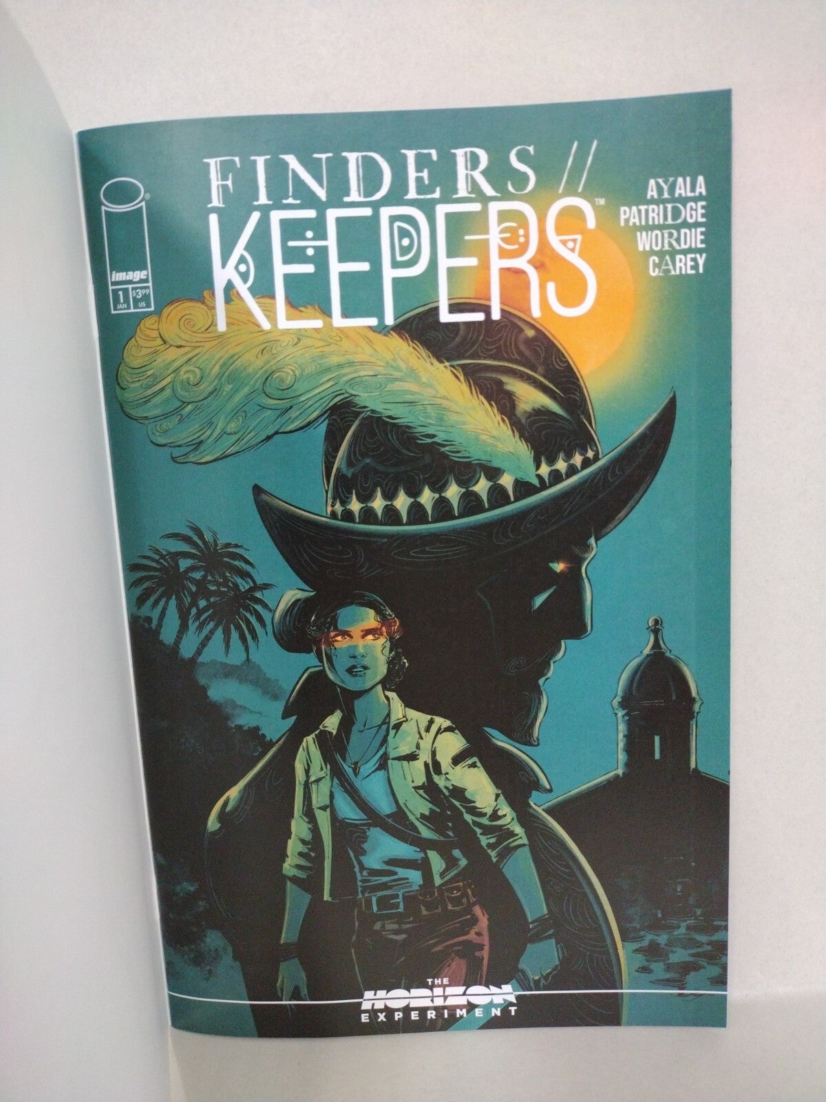 Finders Keepers 1 2025 Horizon Image Comic Sketch Variant W Original DCastr Art