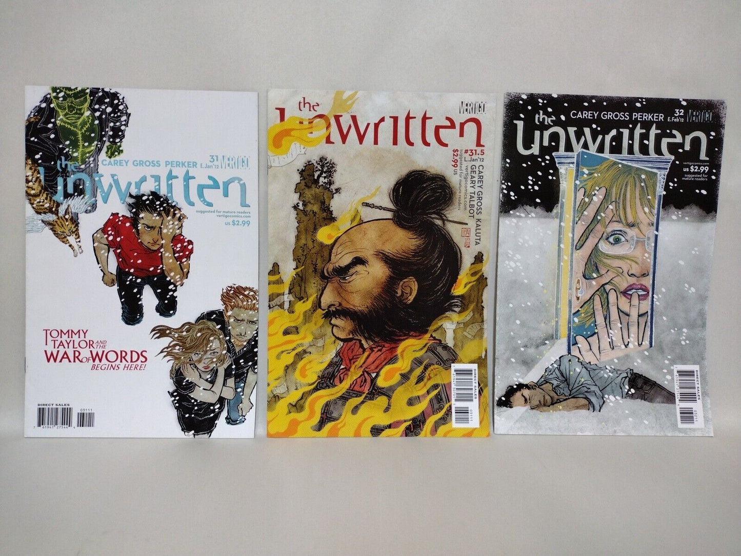 The Unwritten (2009) Vertigo Comic Lot Set #1-41 + 33.5 34.5 35.5 Mike Carey 