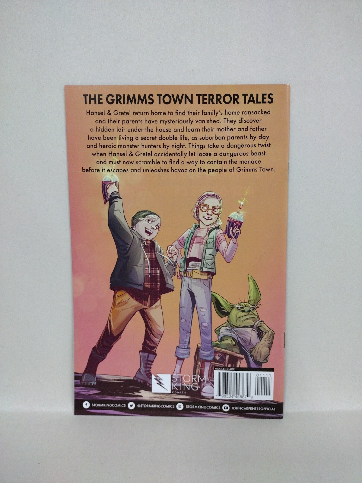 Storm Kids (2019) Storm King Comic Lot Monica Bleue & Grimms Town Terror Signed