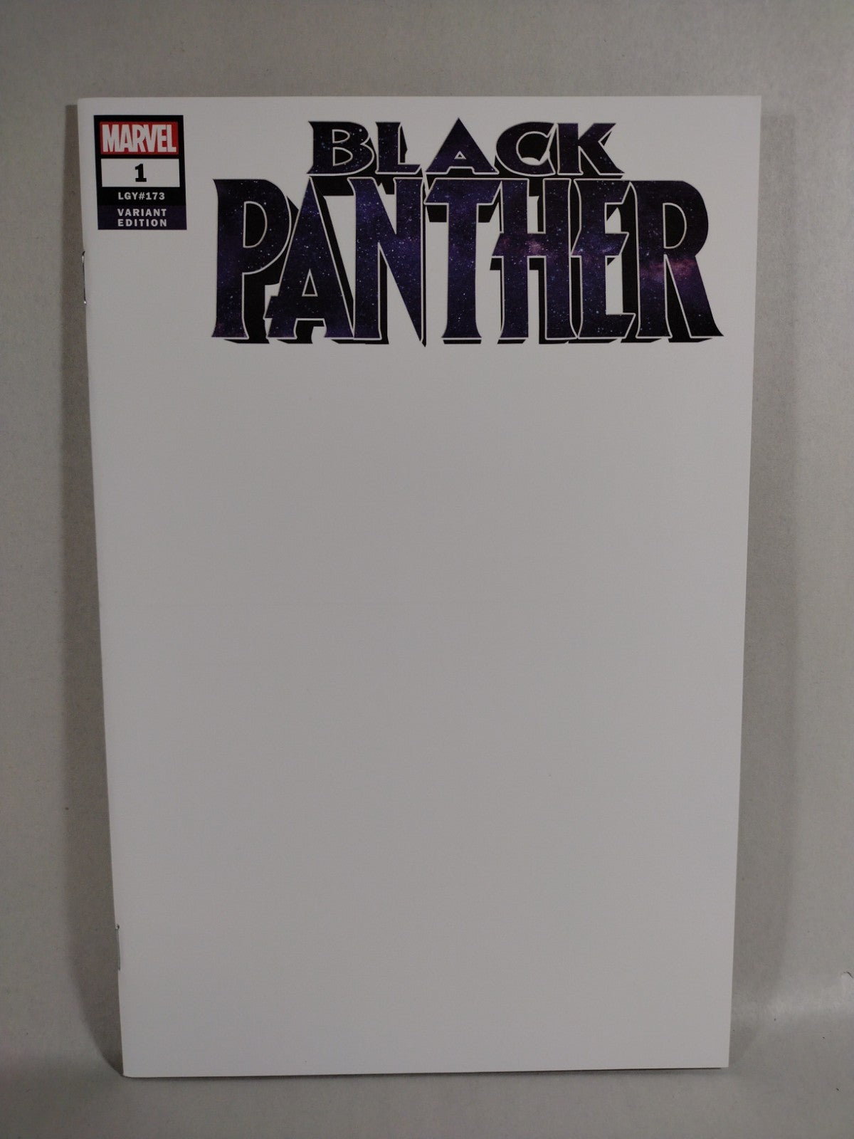 Black Panther #1 (2018) Marvel Blank Sketch Variant Cover Comic New NM
