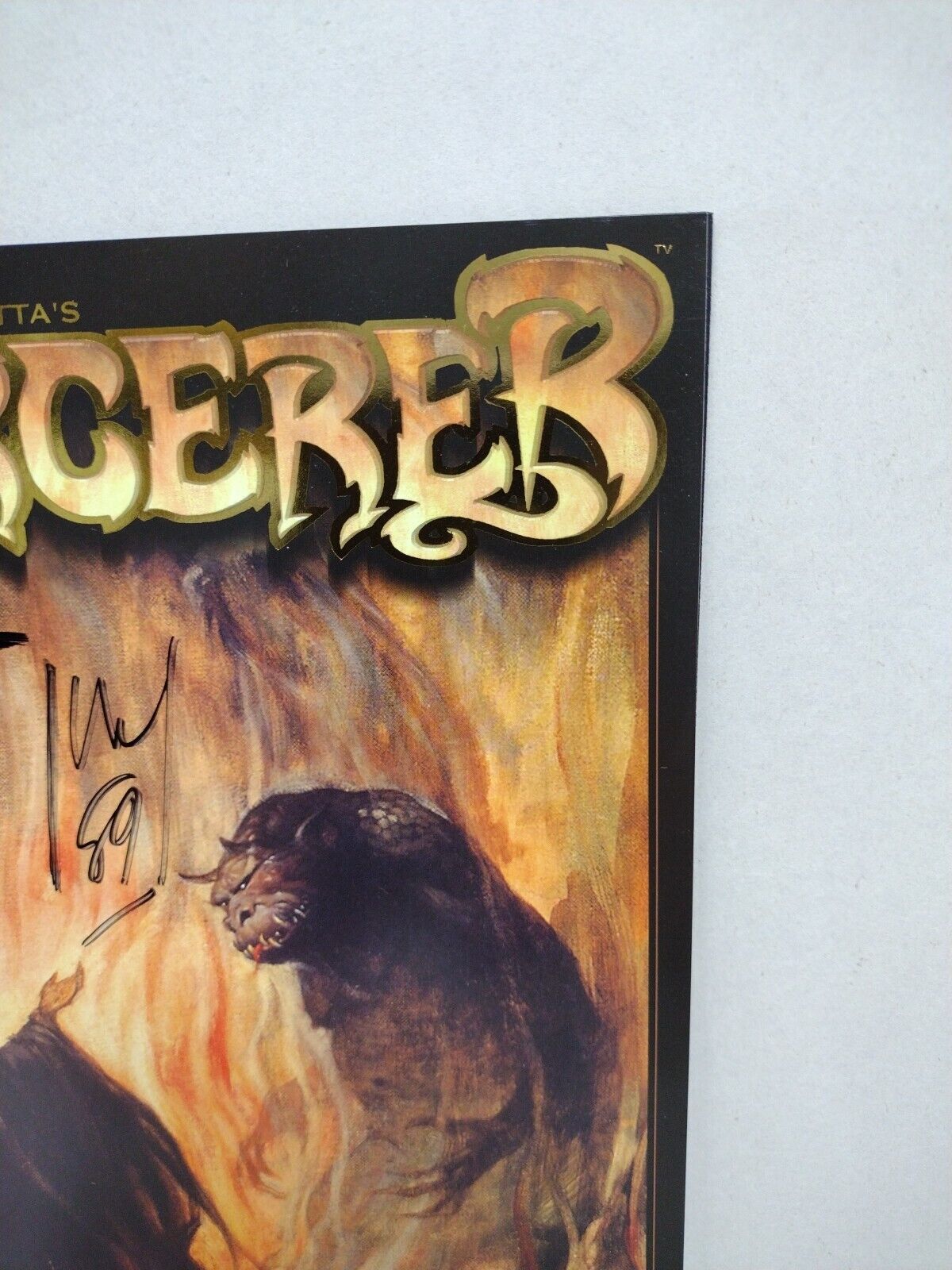 Frank Frazetta Sorcerer #1 (2009) Image Comic One Shot LBCC Exclusive Signed #'d