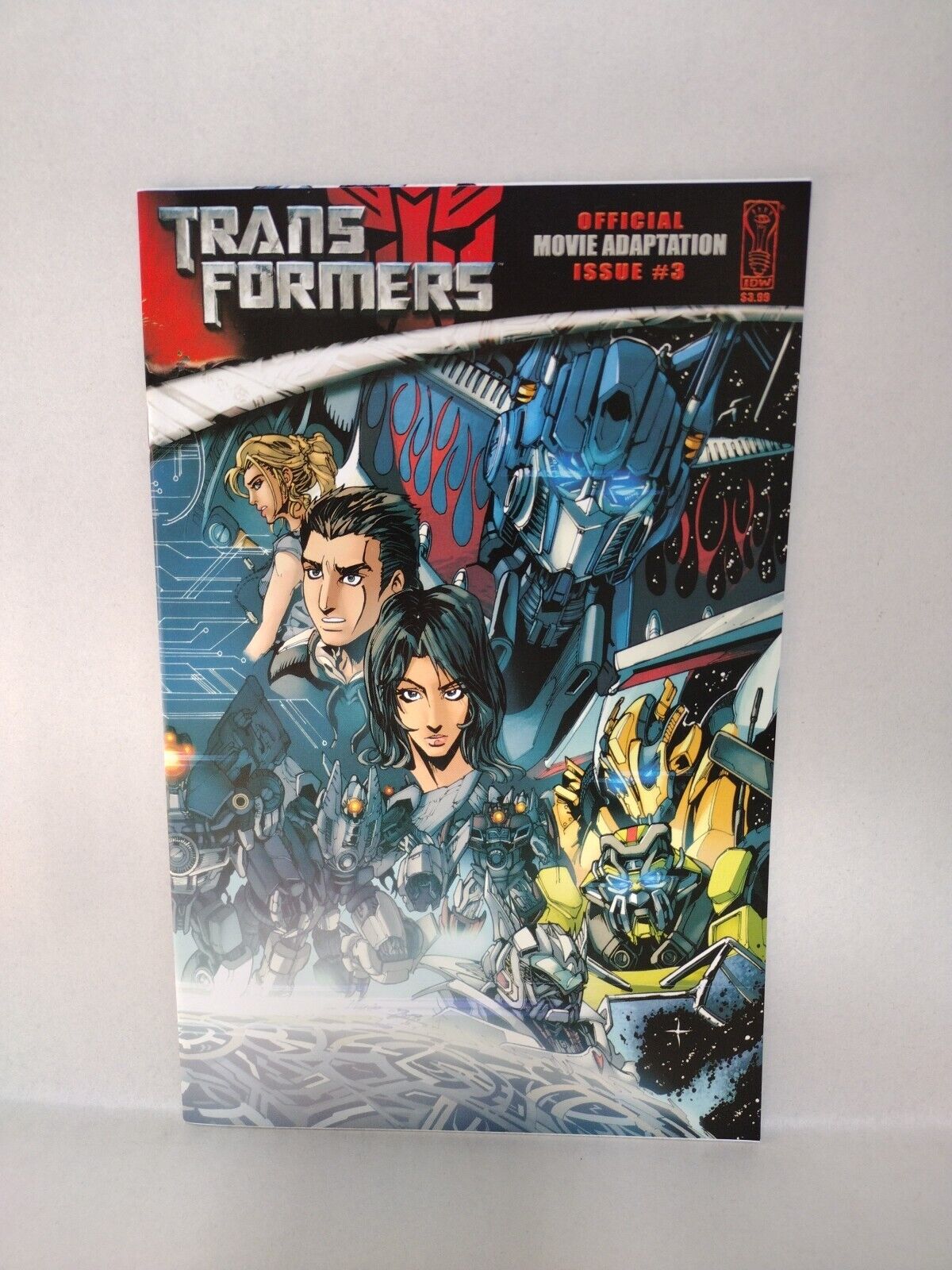 TRANSFORMERS Official Movie Adaptation (2007) Complete IDW Comic Lot Set #1-4+