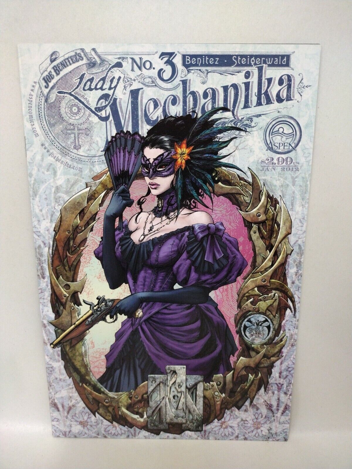 Lady Mechanika (2011) Aspen Comic Lot #2 3 5 FCBD Joe Benitez