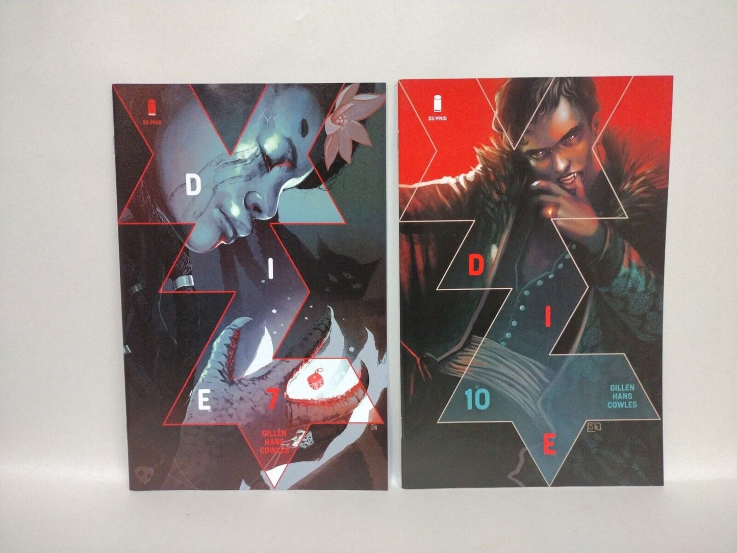 Die (2019)  Image Comic Lot Set #3 4 5 6 7 10 Kieron Gillen Stephanie Hans VF-NM