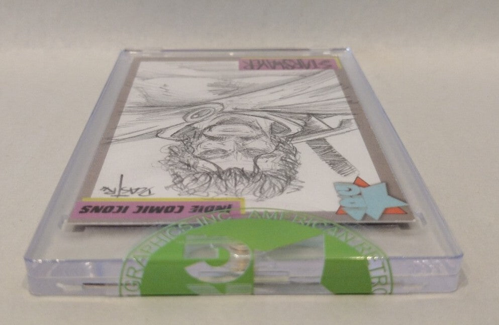 Indie Comic Icons Sketch Card w Original Starslayer Art DCastr (2023) ARG Sealed