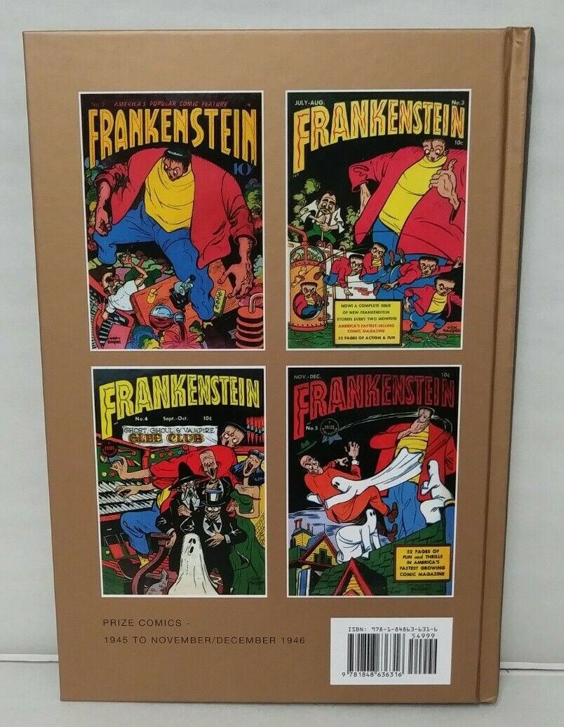 Frankenstein Vol 3 Hardcover Roy Thomas Dick Breifer Golden Age ( Brand New )