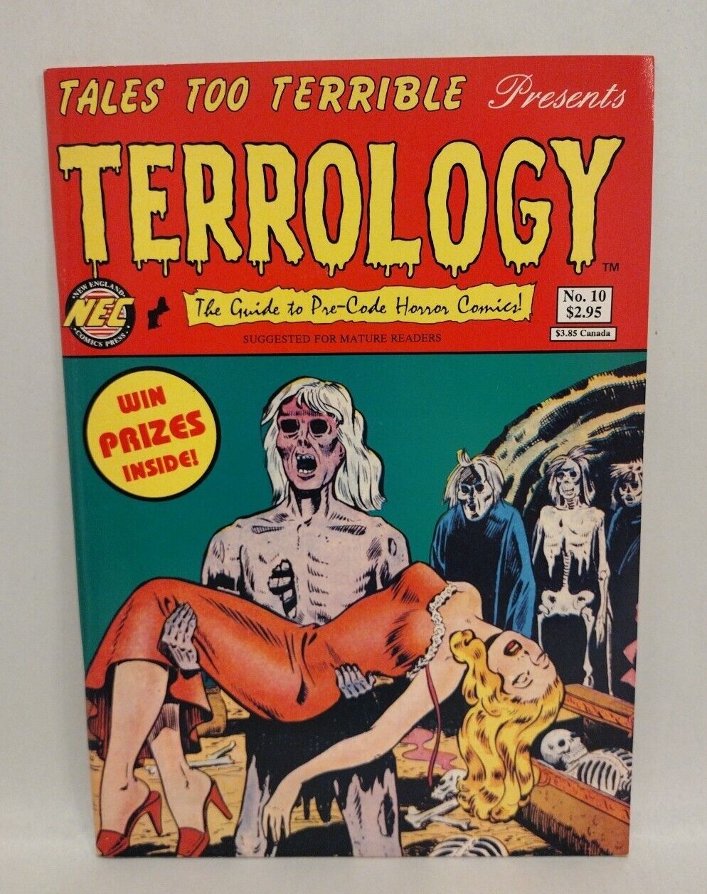 Tales Too Terrible To Tell #10 (1993) NEC Golden Age Horror Reprint Comics VF