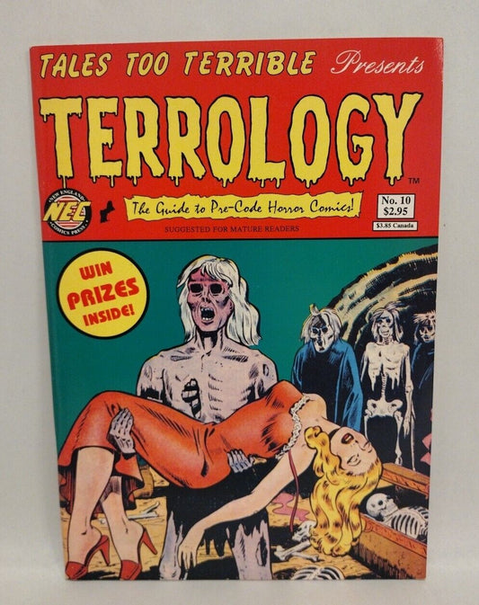 Tales Too Terrible To Tell #10 (1993) NEC Golden Age Horror Reprint Comics VF