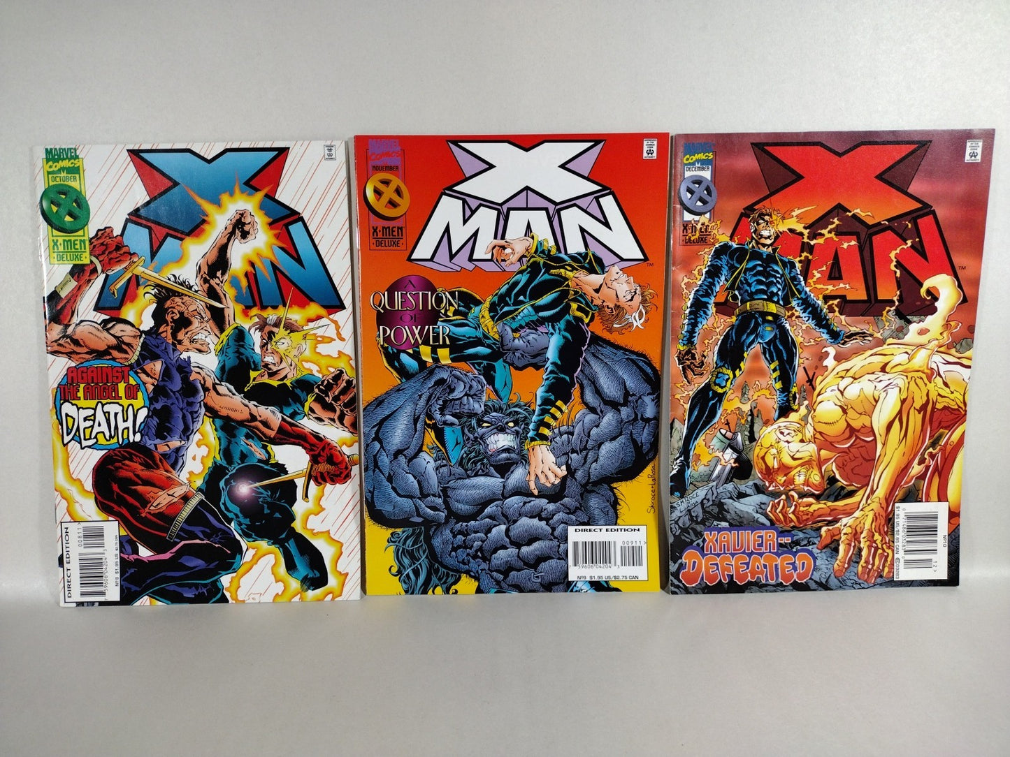 X-Man (1995) Marvel Comic Lot Of 29 5-10 17 21-24 26-38 52 54 57 Flashback+ F-NM