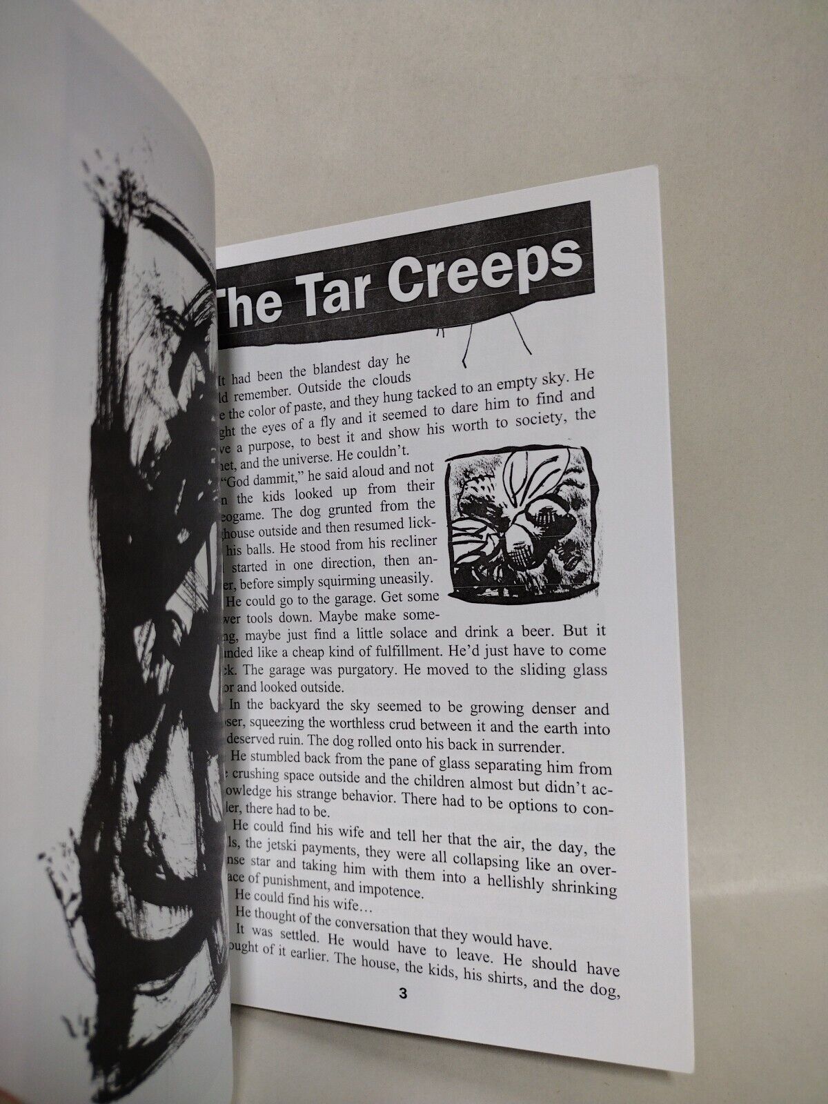 Tint (2010) James Mitchell Evan Spears Pulp Horror Zine Tar Creeps Signed