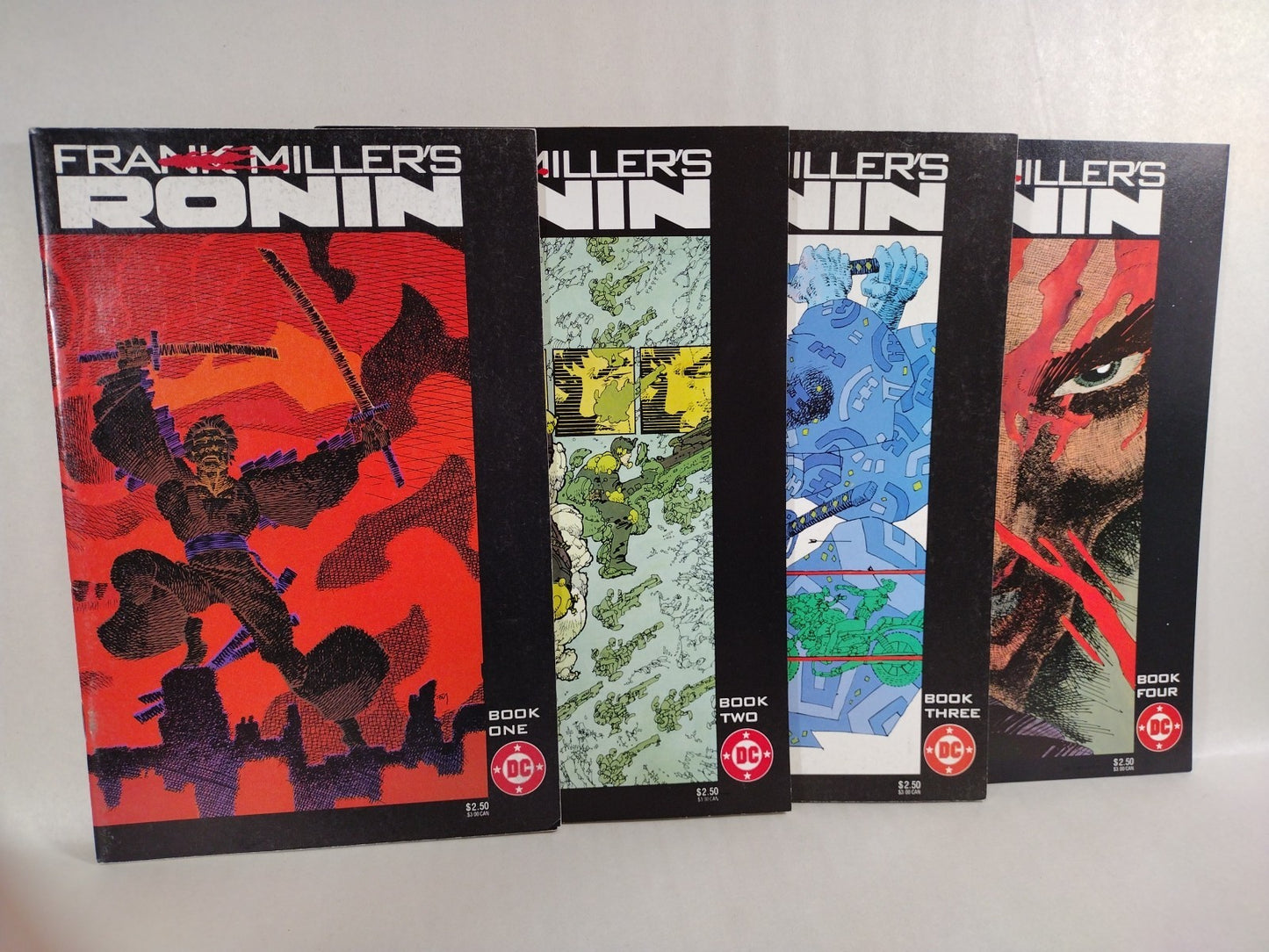 Ronin (1983) DC Comic Lot Set #1 2 3 4 Frank Miller FN