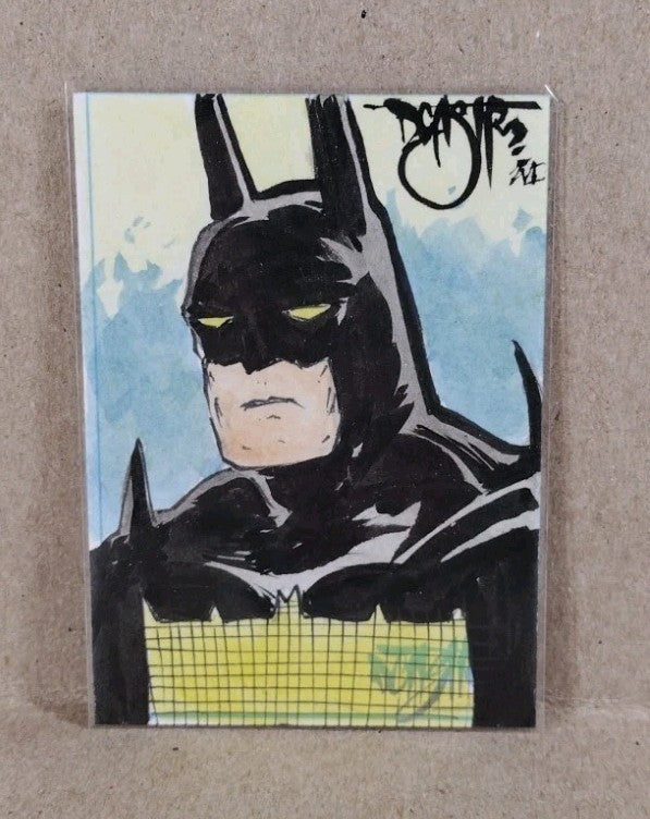 Dave Castr Crusin (2025) OAC Sketch Card W Original DC Comic Absolute Batman Art