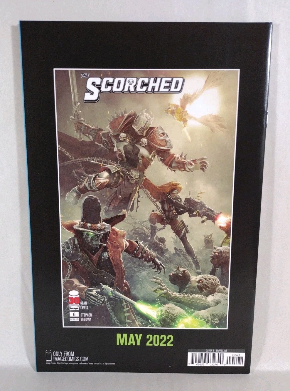 Scorched (2022) Image Comic Lot #1 1 3 4 5 Todd McFarlane Spawn Universe NM